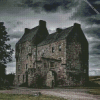 Midhope Castle Scotland diamond painting