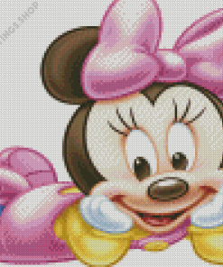 Minnie Mouse Baby diamond painting