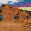 New Mexico Houses diamond painting