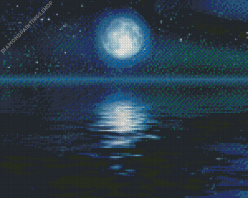 Ocean Stars And Moon diamond painting