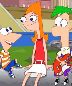 Phineas And Ferb diamond painting