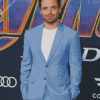 Portrait Of Sebastian Stan diamond painting