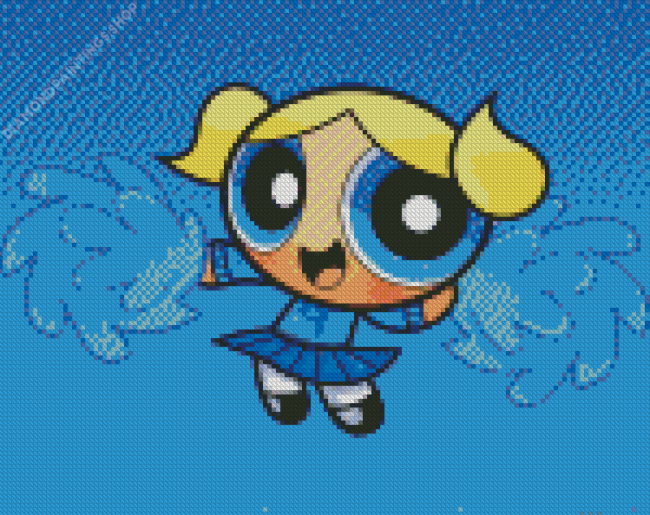 powerpuff-girls-bubbles-dancing-5d-diamond-paintings