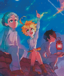 Promised Neverland Anime diamond painting