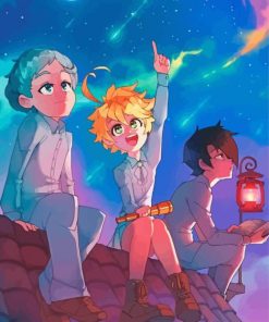 Promised Neverland Anime diamond painting