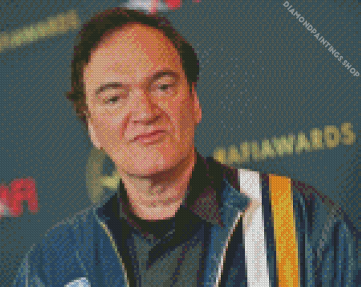 Quentin Tarantino Filmmaker diamond painting