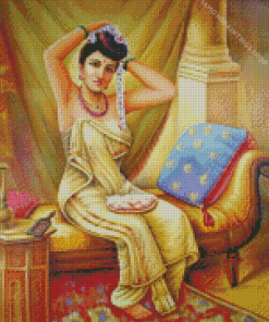 Rajasthani Girl diamond painting