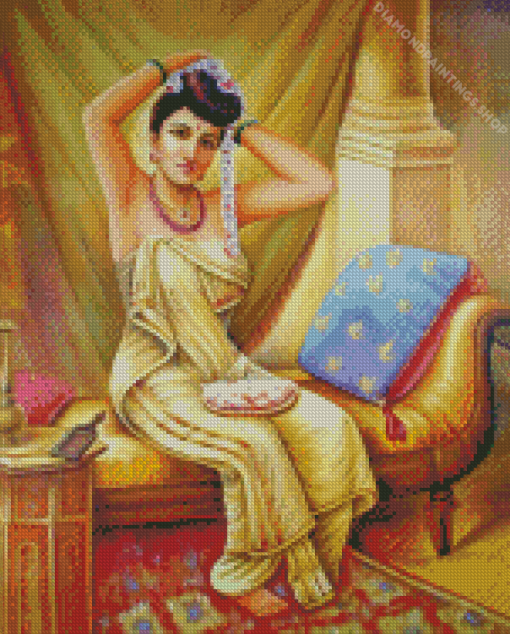 Rajasthani Girl diamond painting