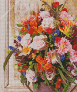 Rich Colorful Flowers diamond painting