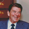 Ronald Reagan diamond painting