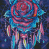 Rose In Dreamcatcher diamond painting