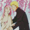 Sakura And Naruto diamond painting