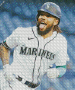 Seattle Mariners Baseball Player diamond painting
