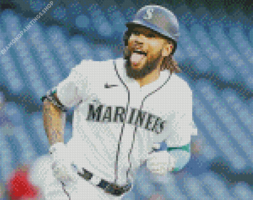 Seattle Mariners Baseball Player diamond painting