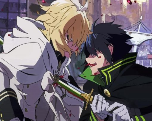 Seraph Of The End Anime diamond painting