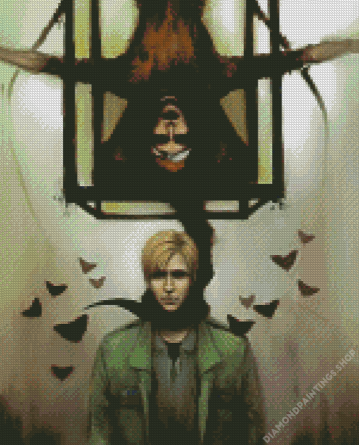 Silent Hill Game Illustration diamond painting