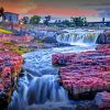 Sioux Falls Waterfalls diamond painting