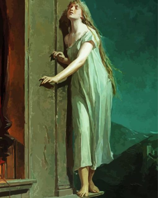 Sleepwalker Lady diamond painting