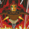 Superhero Rocketeer diamond painting