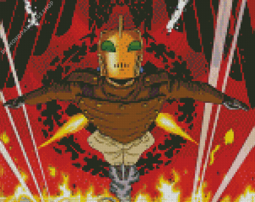 Superhero Rocketeer diamond painting