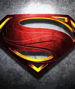 Superman Symbol diamond painting