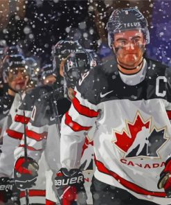 Team Canada Players diamond painting