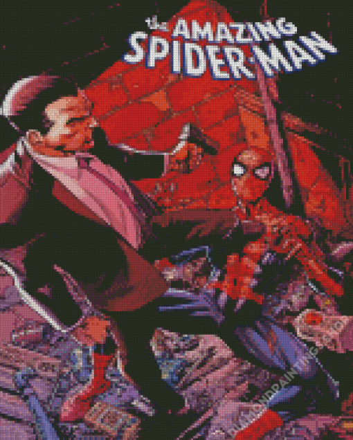 The Amazing Spider Man Marvel diamond painting