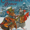 The Christmas Mouse Poster diamond painting