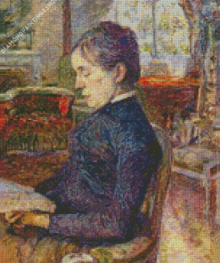 The Countess Adèle De Toulouse Lautrec diamond painting