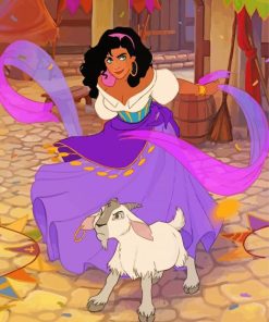 The Hunchback Of Notre Dame Esmeralda diamond painting