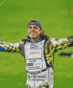 The Motorcycle Racer Tai Woffinden diamond painting