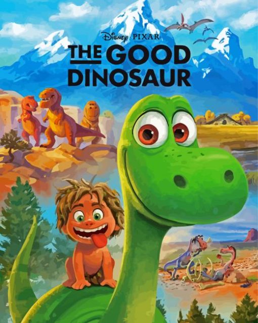 The Good Dinosaur Disney Movie diamond painting