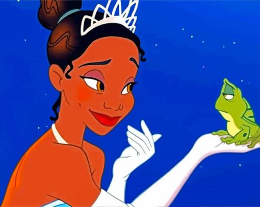 Tiana And The Frog diamond painting