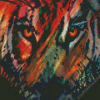 Tiger Eyes Art diamond painting