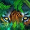 Tiger Eyes Nature diamond painting
