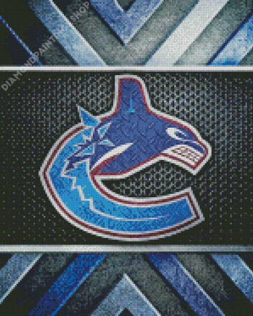 Vancouver Canucks Art Logo diamond painting