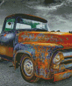 Vintage Truck diamond painting