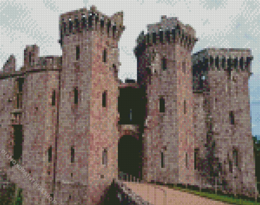 Welsh Castle diamond painting