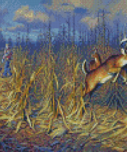 Whitetail Deer Hunting diamond painting