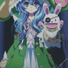 Aesthetic Date A Live diamond painting