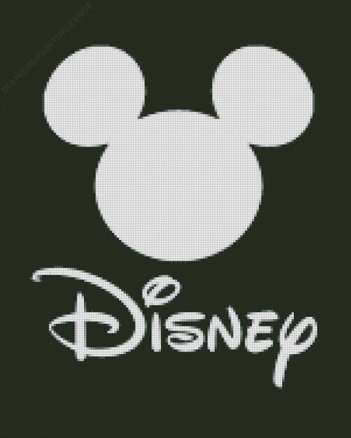 Aesthetic Disney Logo diamond painting