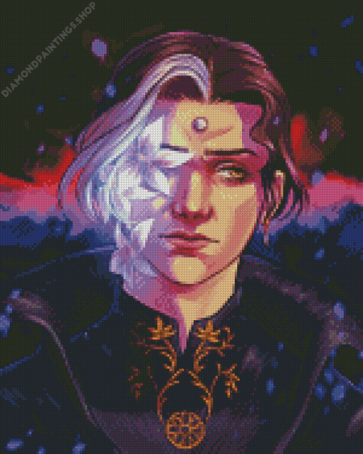 Aesthetic Emet Selch diamond painting