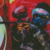 Aesthetic Paintball Art diamond painting