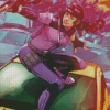 Aesthetic Kate Bishop diamond painting