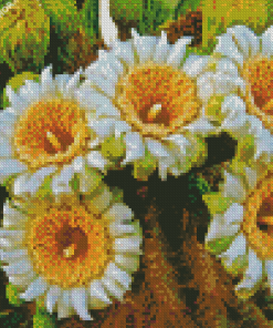Aesthetic Saguaro Cactus Flower diamond painting