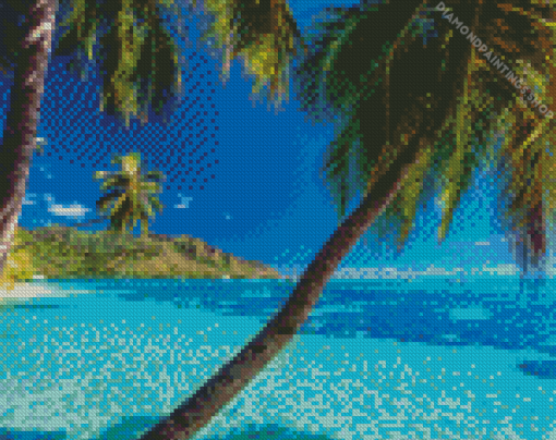 Amazing Beach Tropical diamond painting