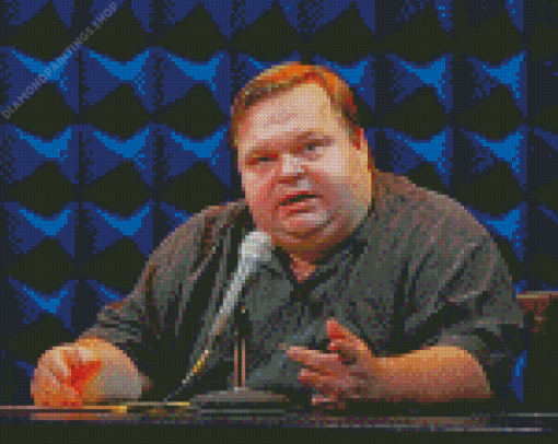 Amercian Mike Daisey diamond painting