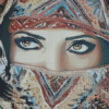 Arab Lady diamond painting