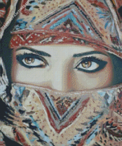 Arab Lady diamond painting