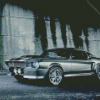 Black Classic Mustang Ford diamond painting